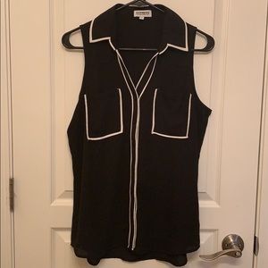 Express Contrast Stripe Sleeveless Portofino